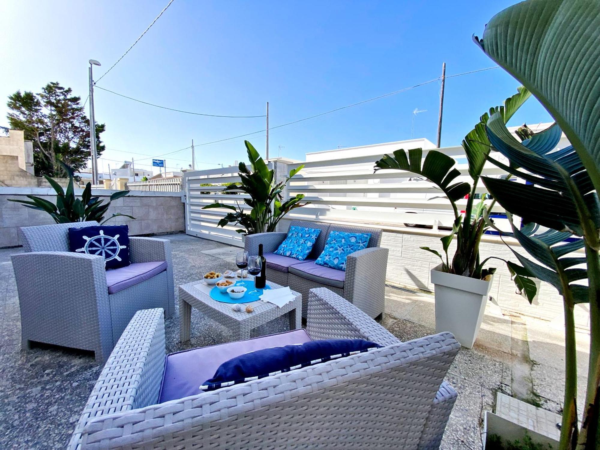 Aria Di Mare Mancaversa - Elegante Appartamento Marina di Mancaversa Esterno foto